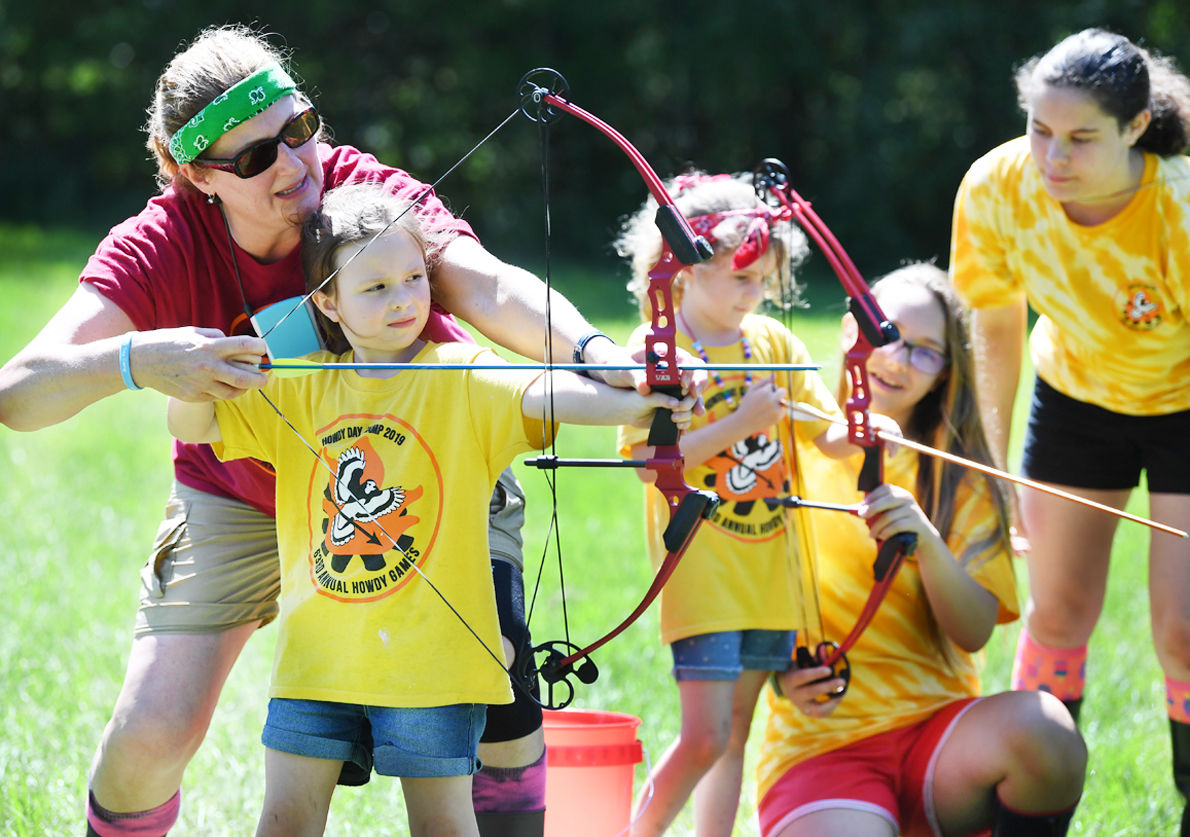 Girl Scouts at Camp Howdy